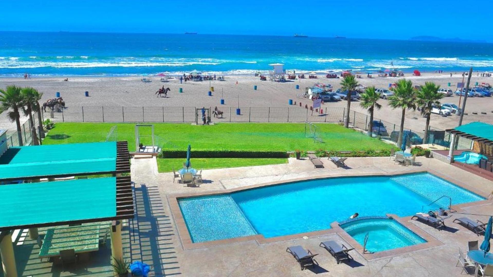 Appartamento Rosarito Beach Luxury Beachfront Walk 2 Papas & Beer Esterno foto